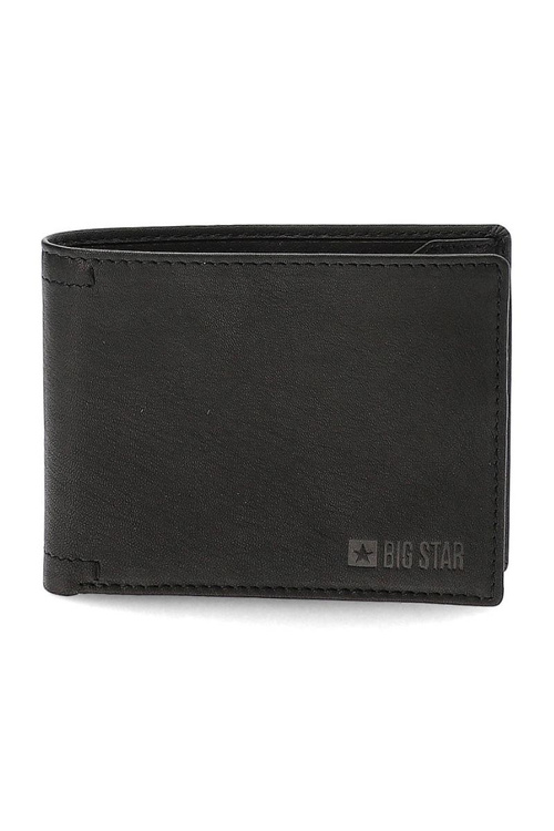 Чоловічий шкіряний гаманець Big Star KK675004 чорний