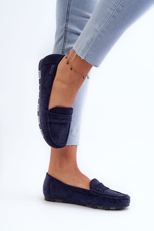 Жіночі еко-замшеві мокасини Big Star NN274931 Memory Foam System Tavy