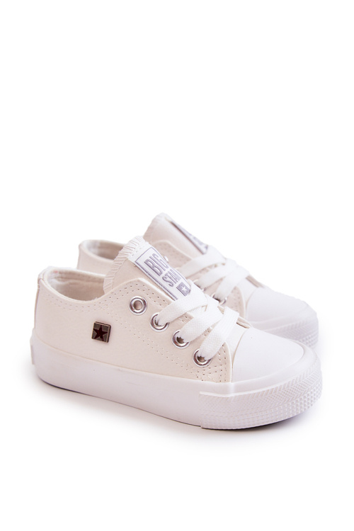 Дитячі шкіряні кросівки BIG STAR JJ374310 Білі