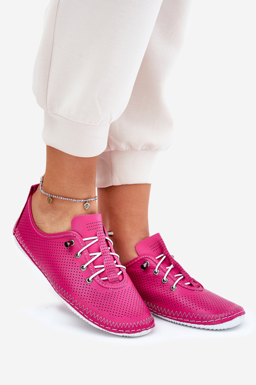 Жіноче Взуття З Натуральної Шкіри Artiker 54C0830 Рожеве