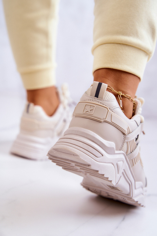 Жіноче спортивне взуття Кросівки бежевий Daren