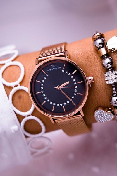 Жіночий годинник Giorgio & Dario Pink Gold Lonia