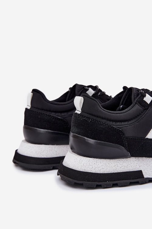 Утеплені Чоловічі Кросівки На Платформі Lee Cooper LCJ-25-03-3378M Чорні