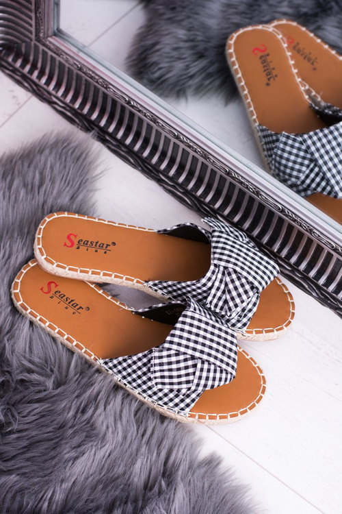 Жіночі шльопанці Pin-up Girl чорні