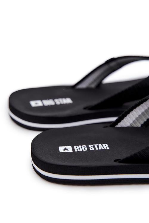 Чоловічі шльопанці Big Star JJ174519 Black