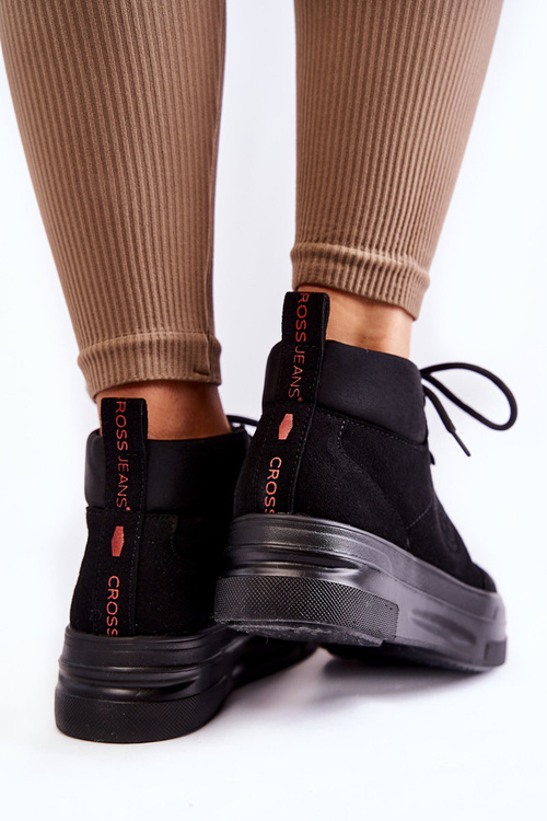 Черевики Cross Jeans KK2R4074C Чорні