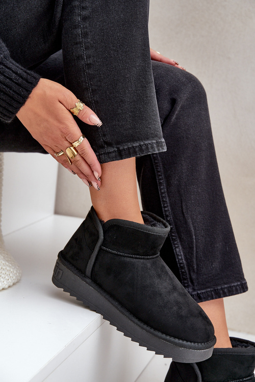 Жіночі Чоботи На Платформі D.Franklin DFSH370010 Чорні