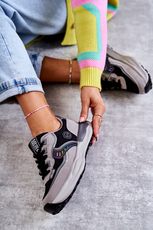 Жіночі спортивні кросівки Big Star KK274100 Black-Grey