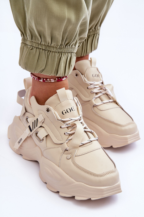 Спортивні кросівки Взуття GOE MM2N4015 бежевий