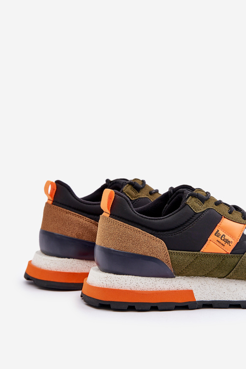 Теплі чоловічі кросівки Lee Cooper LCJ-24-03-3007 зелені