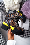 Жіночі високі черевики Trappers Leopard Femida