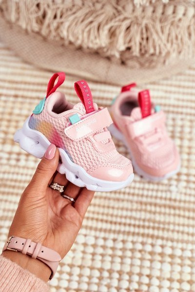Дитяче спортивне взуття світиться рожевий ABCKIDS B011105220