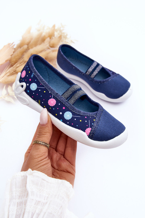 Балетки Тапочки Befado 116X316 Темно-синій