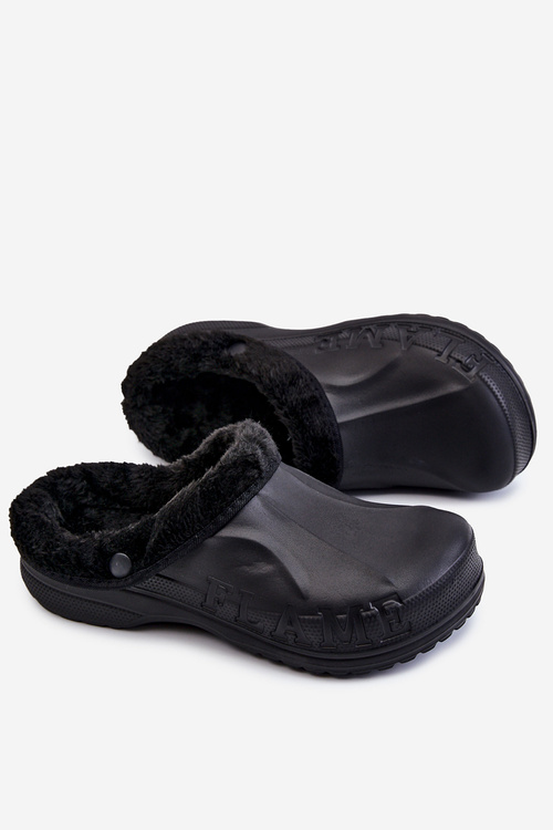 Чоловічі теплі кросівки Crocs Black Calmo