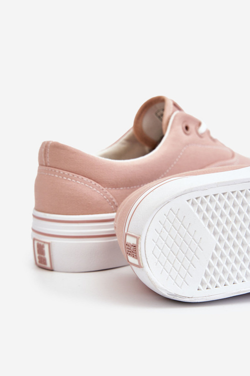 Жіночі кросівки на платформі Big Star LL274229 Рожеві