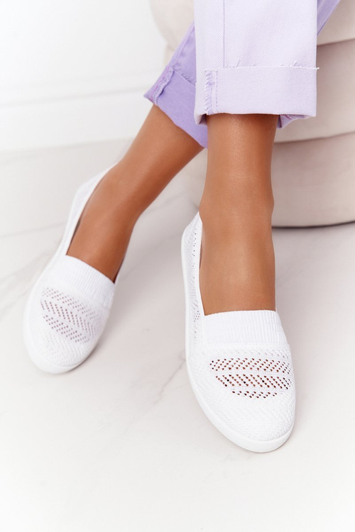 Ажурні сліпони білі Chillout