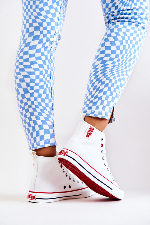 Високі шкіряні кросівки Big Star JJ274132 Білі