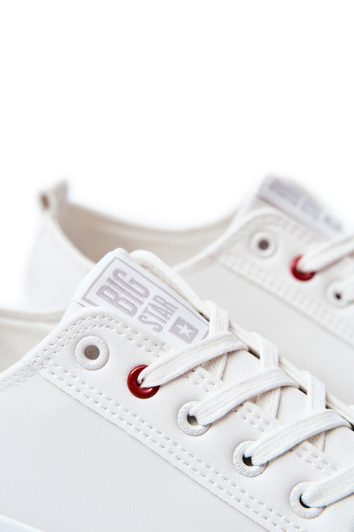 Чоловічі шкіряні кросівки BIG STAR JJ174006 Білі