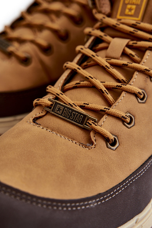 Чоловічі черевики Memory Foam Big Star KK174119 Camel