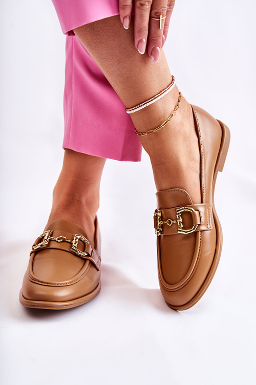 Жіночі шкіряні лофери Camel Coriso