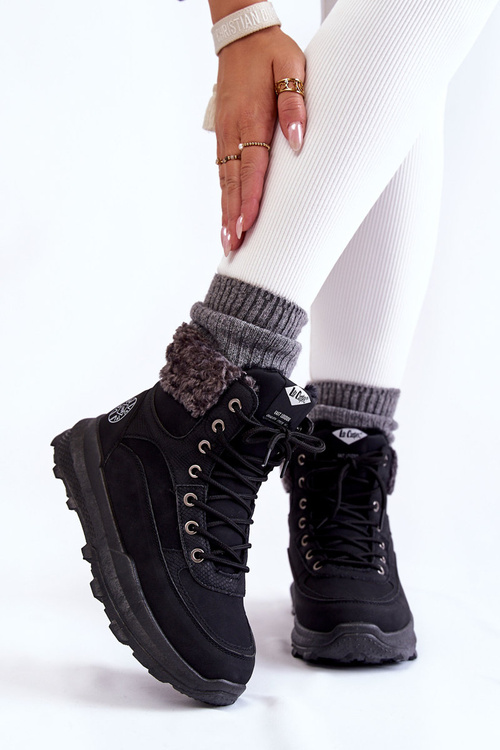 Теплі черевики Trappers Lee Cooper LCJ-22-44-1362 Чорні