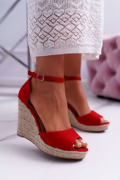 Жіночі босоніжки на еспадрільях Anchor Red Trame