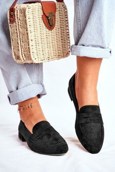 Жіночі замшеві мокасини Sergio Leone MK734 Black Nebbi