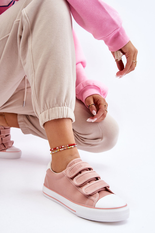 Класичні кросівки на липучці Big Star LL274A200 рожеві