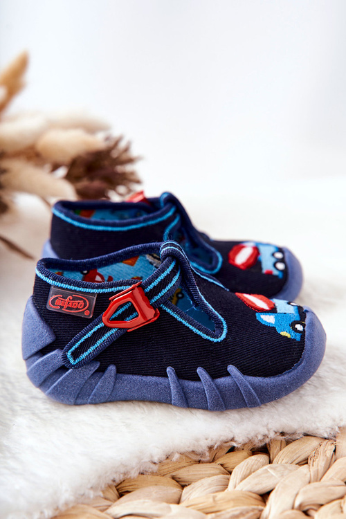 Тапочки Befado Concrete Mixer 110P385 Navy blue