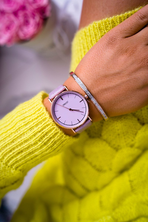 Жіночий годинник Ernest Purple Belven