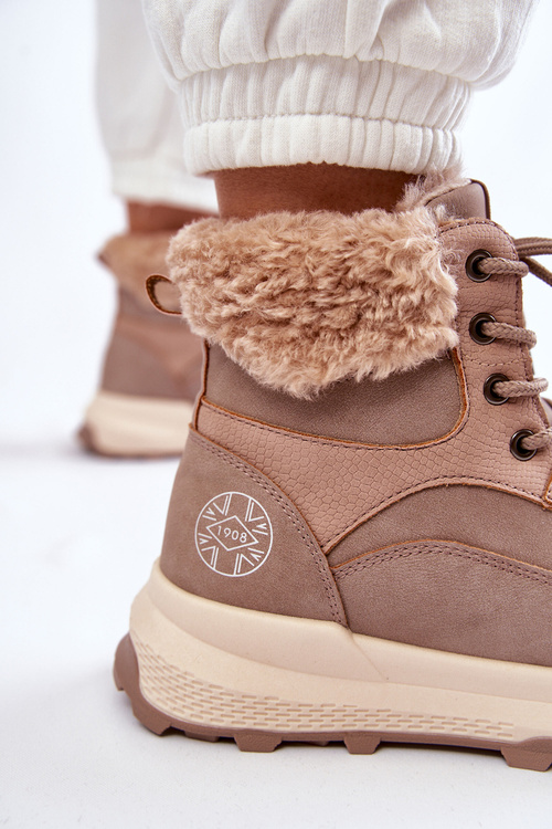 Теплі черевики Trappers Lee Cooper LCJ-22-44-1363 Рожевий