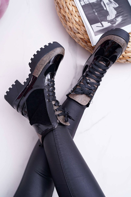 Жіночі високі черевики Black Trappers Havok