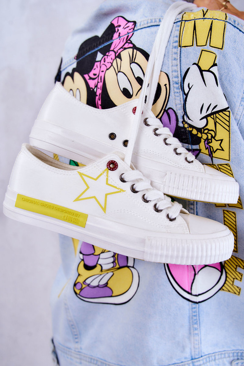 Жіночі низькі кросівки BIG STAR JJ274384 Білі