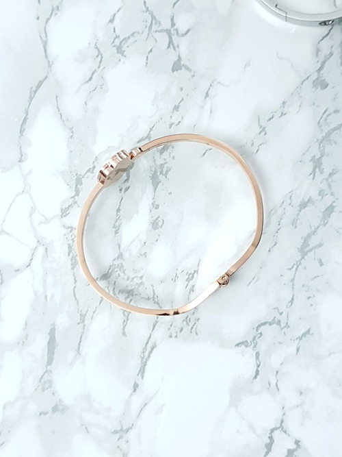 Жіночий браслет Steel Flower Pink Gold FlowerTail