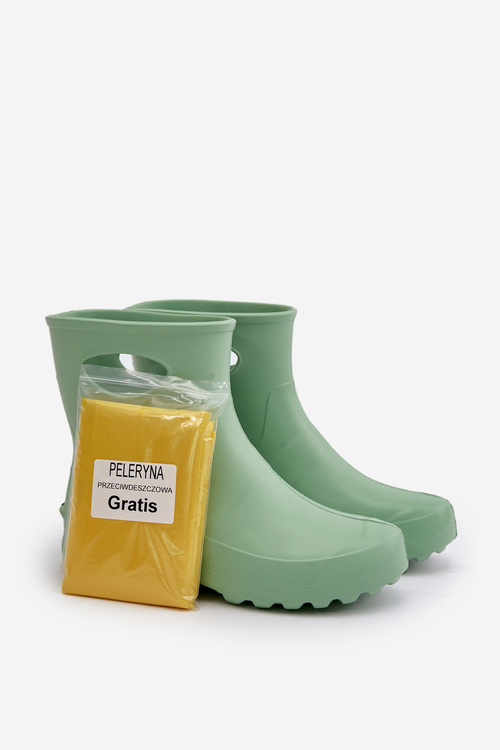 Жіночі водонепроникні черевики Веллінгтон LEMIGO GARDEN 752 Mint