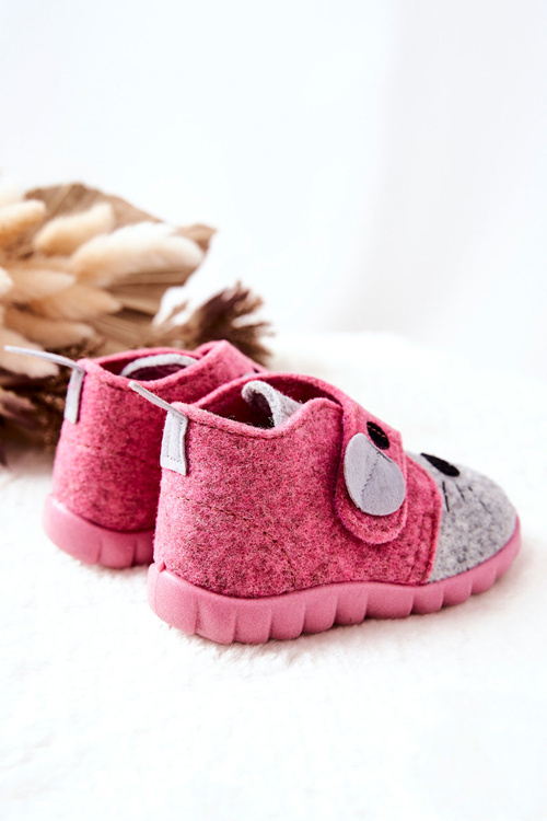 Тапочки Befado 526P104 Рожево-сірі