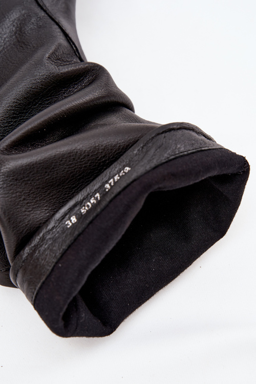 Жіночі шкіряні чоботи Maciejka 05057-20 чорні