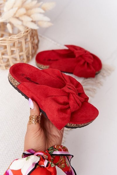Дитячі тапочки на пробці Red Little Wendy