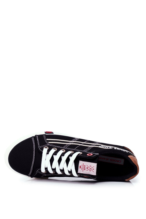 Чоловічі кросівки Cross Jeans чорні FF1R4041C