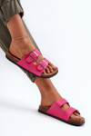 Жіночі босоніжки з пряжками Fuchsia Oliena