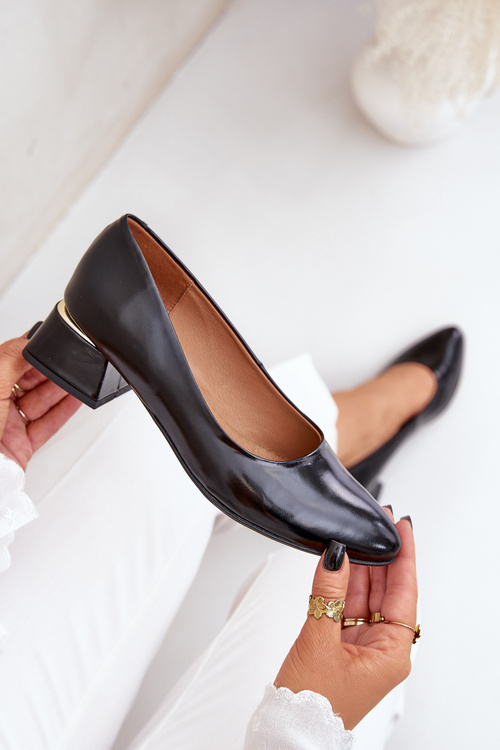 Шкіряні Туфлі Lewski 3118 Чорні