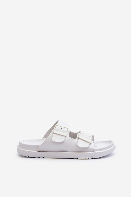 Легкі пінопластові жіночі шорти з пряжками Big Star NN274A751 Білі