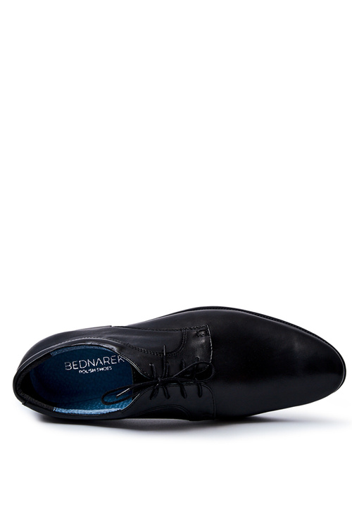 Чоловічі елегантні черевики Bednarek шкіряні чорні Gaspare