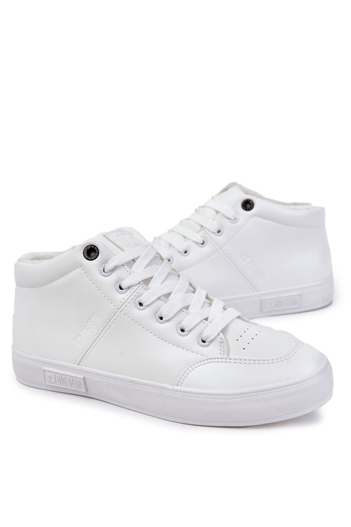 Чоловічі класичні шкіряні кросівки Big Star KK174347 Білі