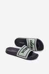 Чоловічі Сандалі WRANGLER AVERELL SLIDER MEN LOW 20251042.52D Світло-зелені