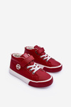 Дитячі шкіряні кросівки Big Star EE374004 Red