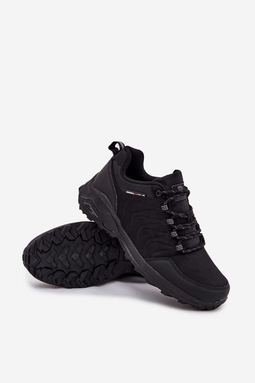 Чоловіче Спортивне Взуття для Туризму Чорне Thessira