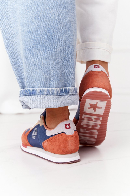 Жіночі кросівки Memory Foam Big Star HH274567 Blue-Orange