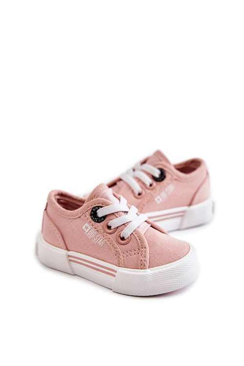 Дитячі низькі кросівки Big Star JJ374161 Рожеві