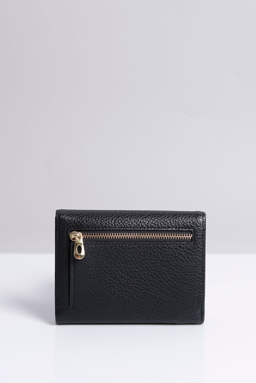 Маленький жіночий чорний гаманець